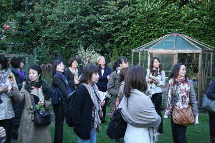 Japanese design students with Renata in 2010 Japanese design students with Renata in 2010