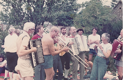 Musicians at a Folk Camp Musicians at a Folk Camp
